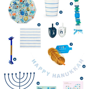 all the things: bright + bold hanukkah
