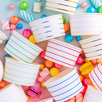 Treat Cups + Favor Bags
