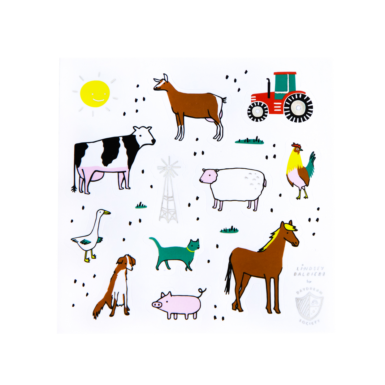 Party Sticker Sheets - Choose from 32 Styles