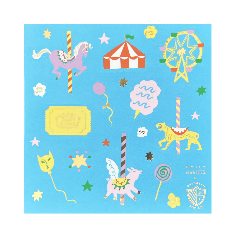 Party Sticker Sheets - Choose from 32 Styles