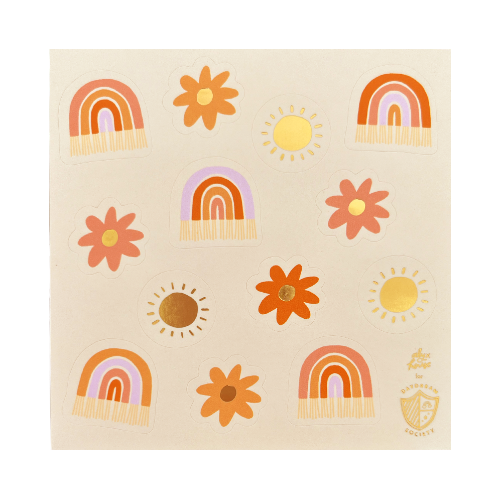 Party Sticker Sheets - Choose from 32 Styles