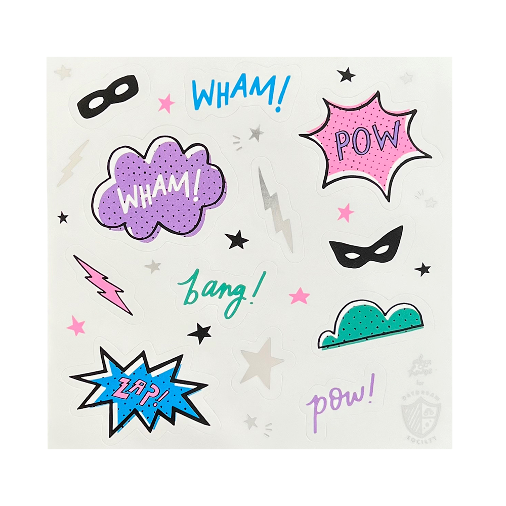 Party Sticker Sheets - Choose from 32 Styles