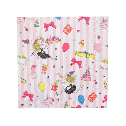 Eloise Birthday Pattern Large Napkins, Daydream Society