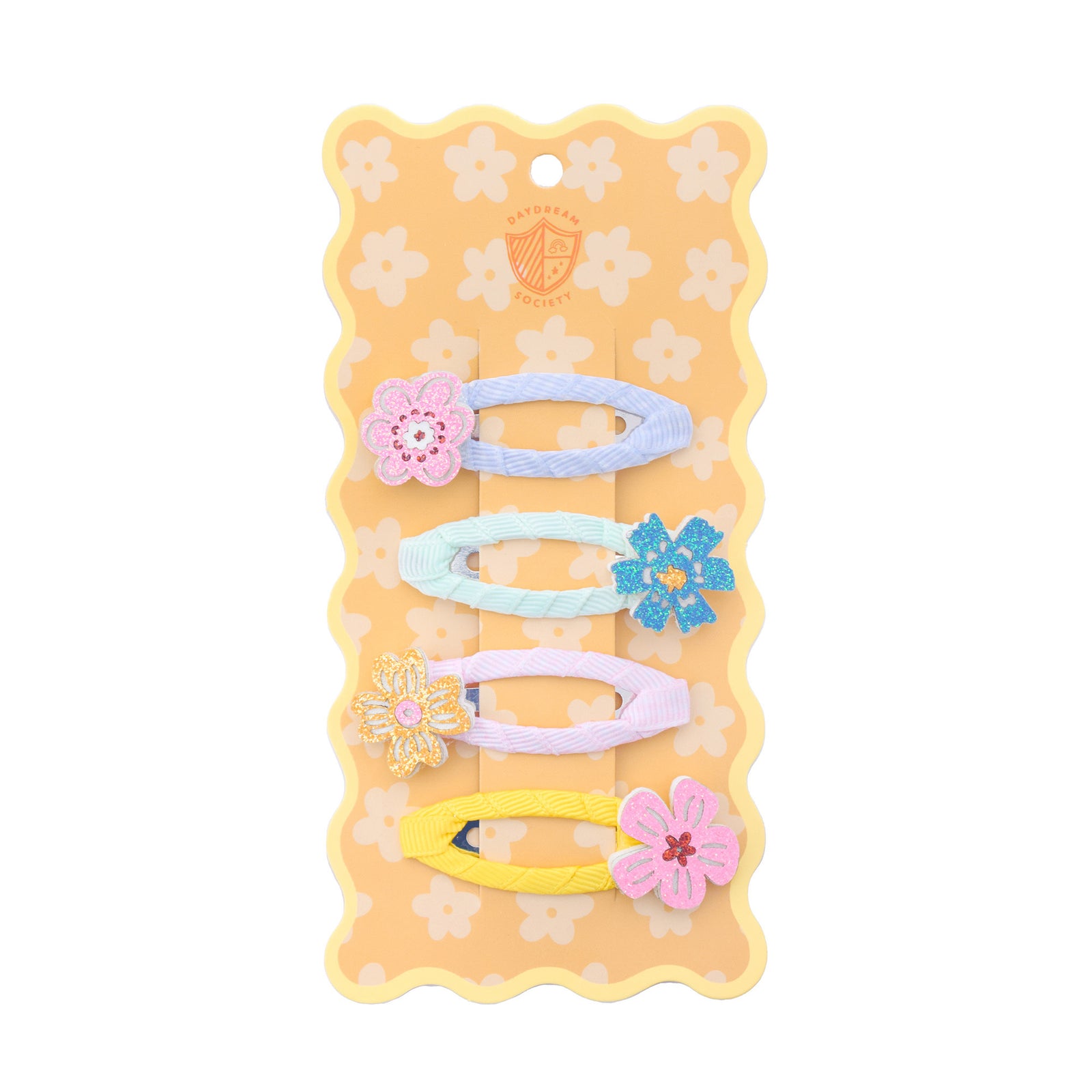 Bunnies In The Garden Flower Hair Clip Set, Daydream Society