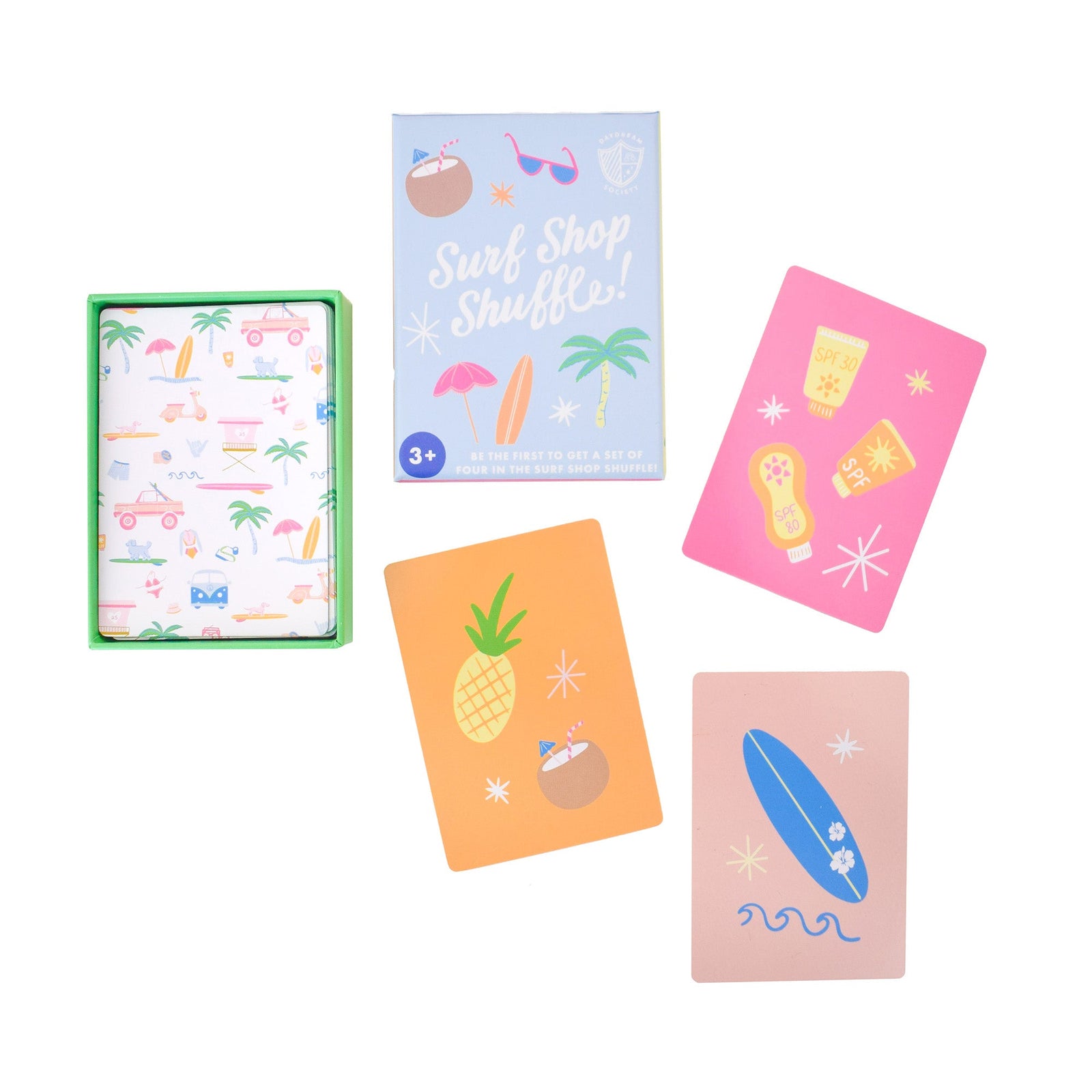 Surf's Up Surf Shop Shuffle Card Game, Daydream Society