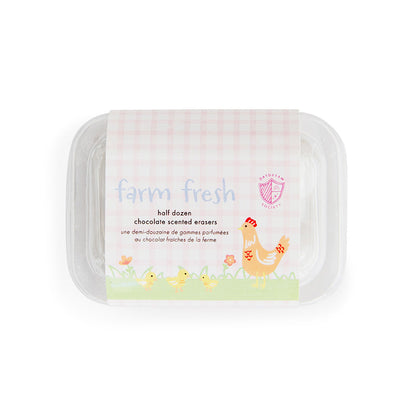 Arts & Crafts Farm Fresh Eraser Set, Daydream Society