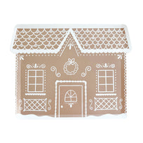 Baking Spirits Bright Gingerbread House Large Plates, Daydream Society