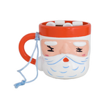 Baking Spirits Bright White Santa Mug Ornament, Daydream Society