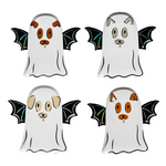 Trick or Treat Street Dog Ghost Large Plates, Daydream Society