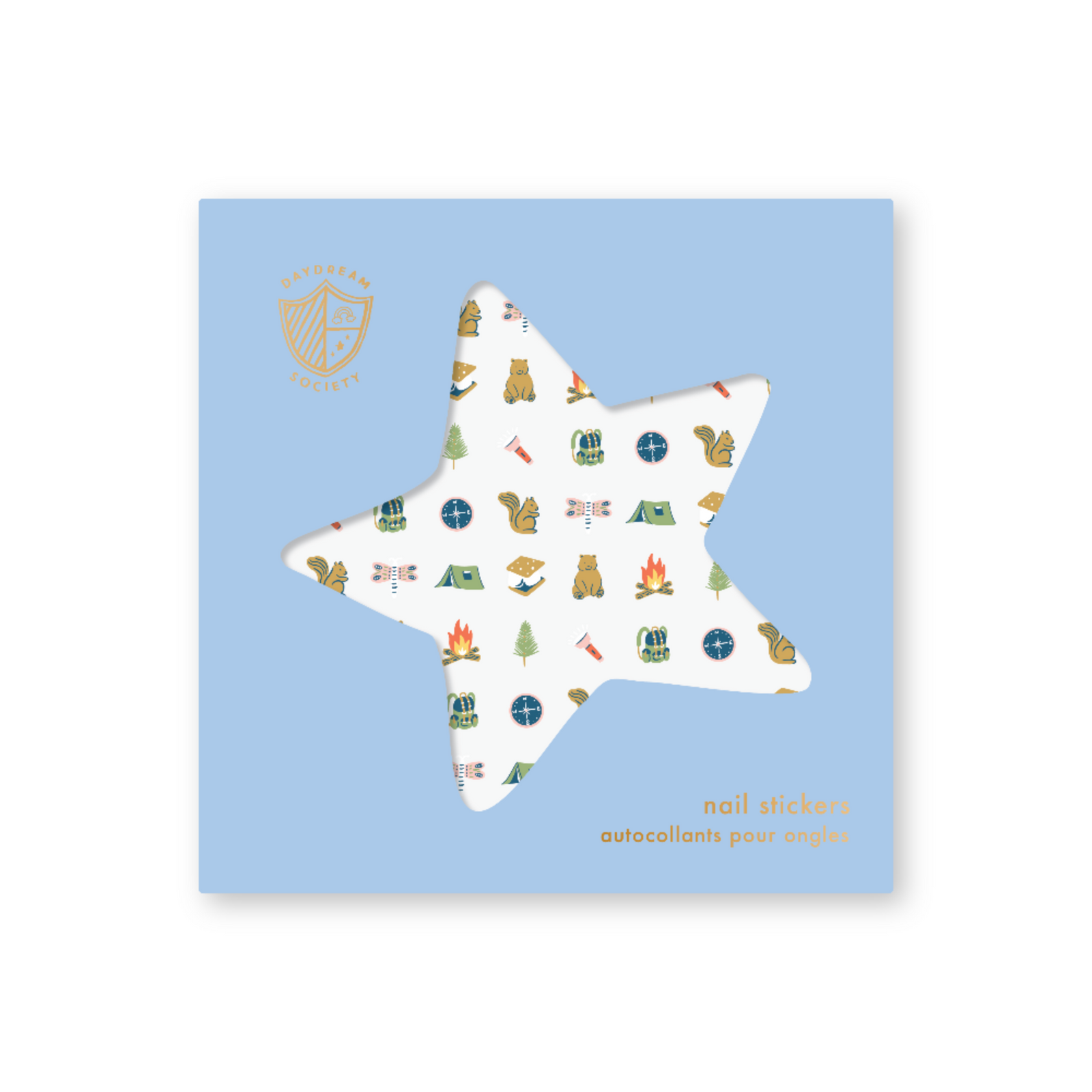 Camp Explorer Nail Stickers, Daydream Society