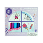Sugarplum Window Cling + Crayon Set, Daydream Society