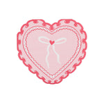 Love Birds Ruffle Heart Petite Napkins, Daydream Society