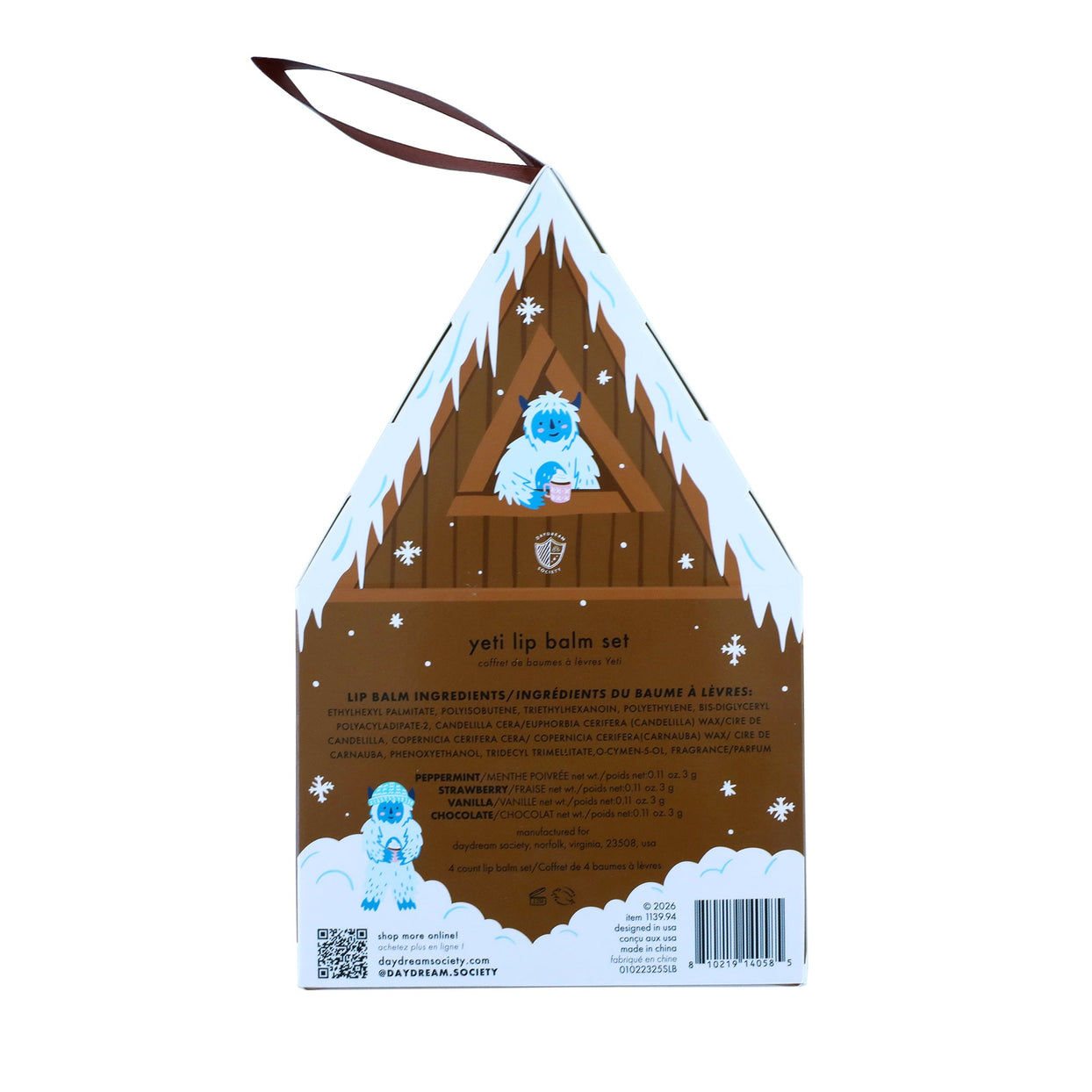 Yeti Lip Balm Set, Daydream Society