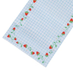 Strawberry Picnic Gingham Table Runner, Daydream Society