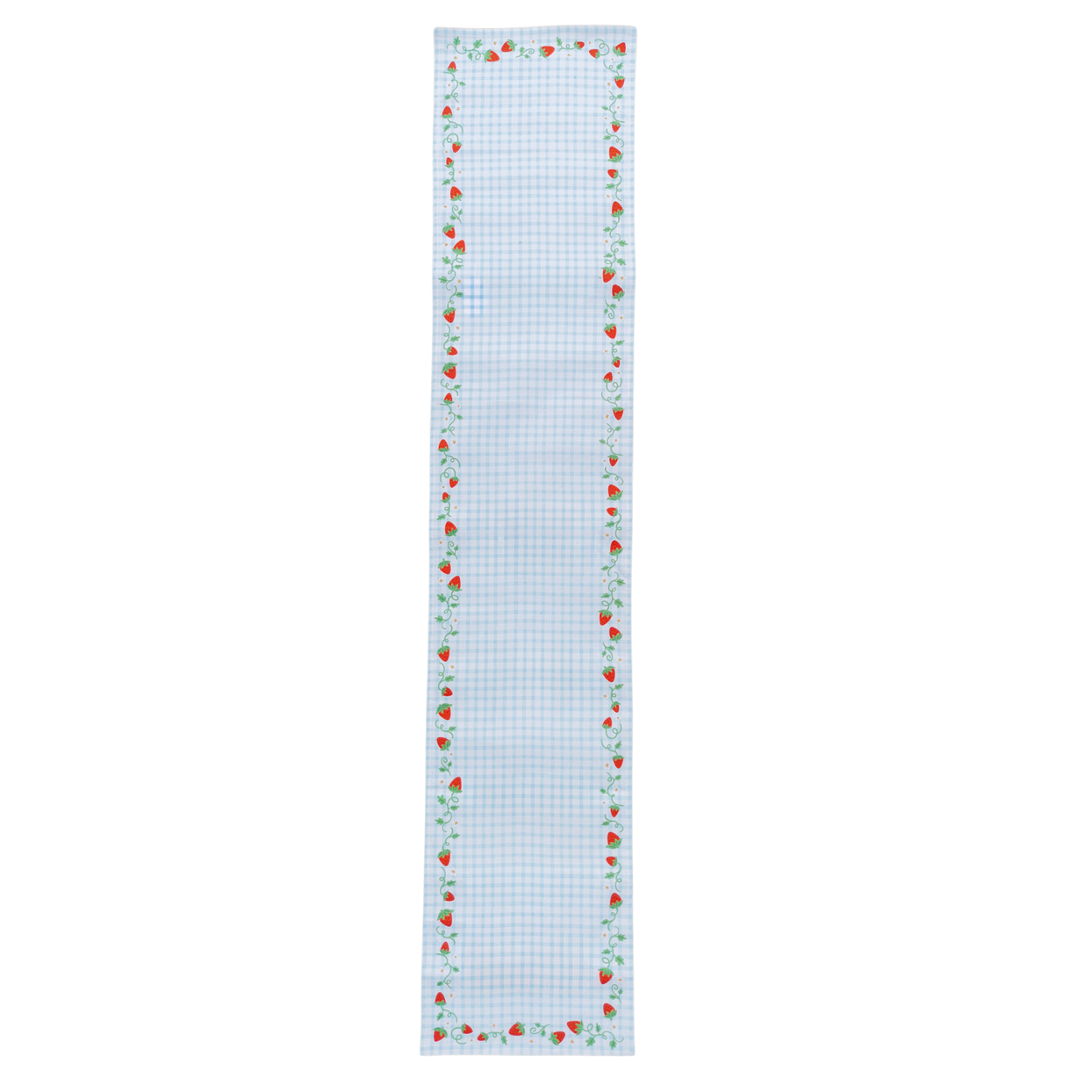 Strawberry Picnic Gingham Table Runner, Daydream Society