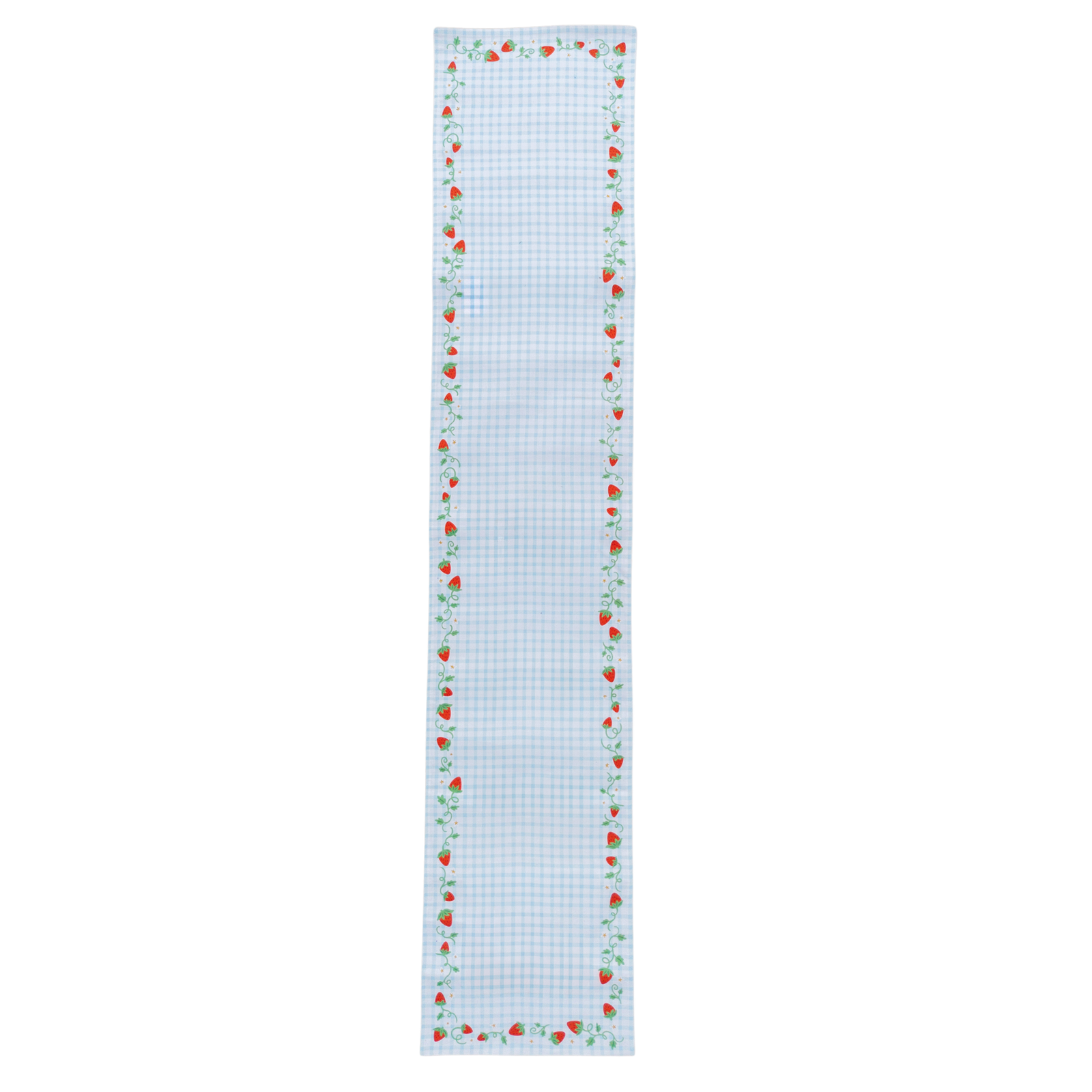Strawberry Picnic Gingham Table Runner, Daydream Society