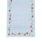 Strawberry Picnic Gingham Table Runner, Daydream Society