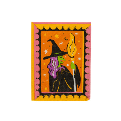 Monster Mash Witch Frame Guest Napkins, Daydream Society