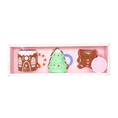 Baking Spirits Bright Mug Ornament Set