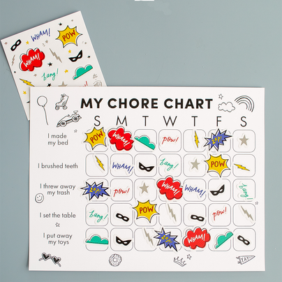 chore chart free printable, daydream society
