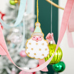 Cotton Candy Santa Ornament, Jollity & Co