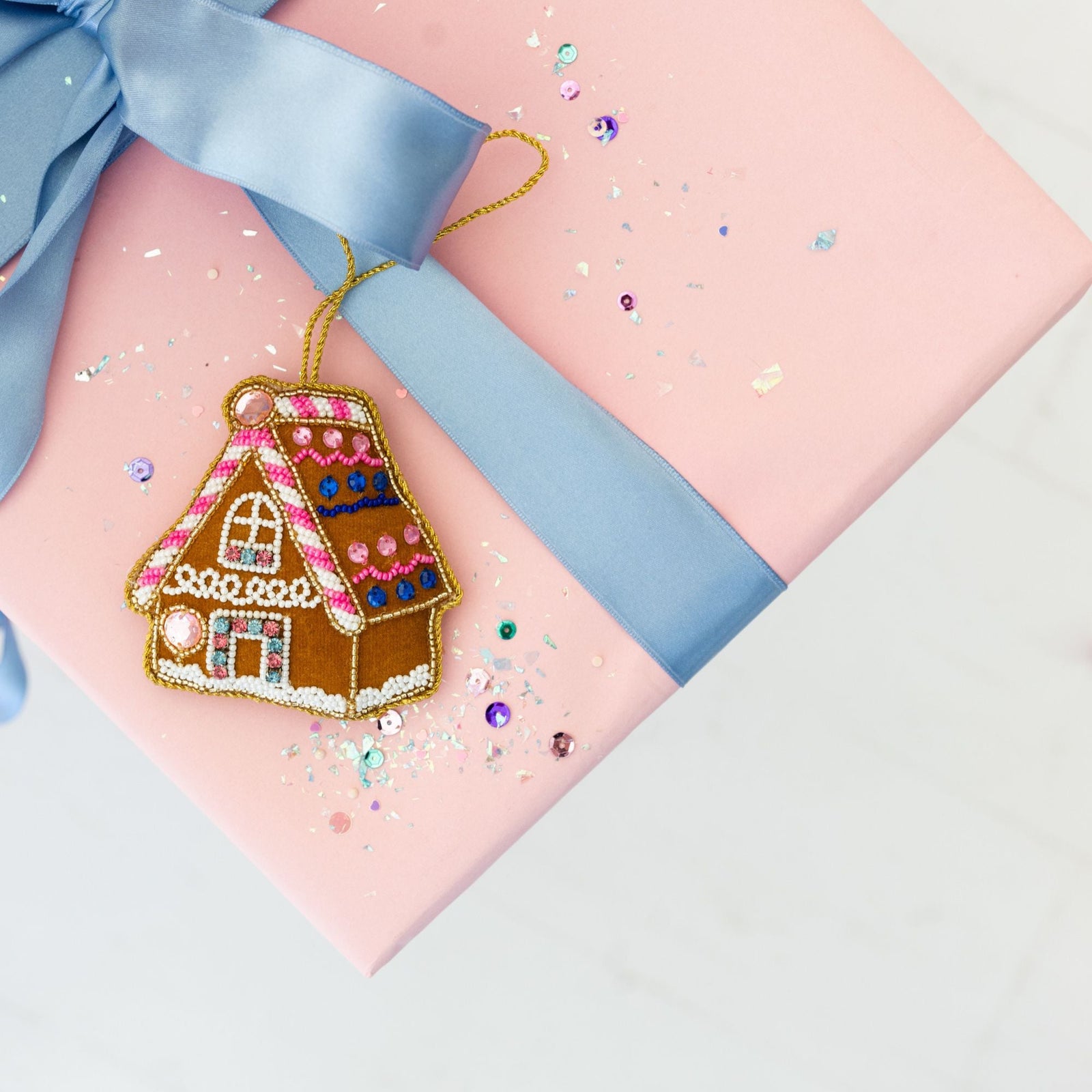 Gingerbread House Ornament, Daydream Society