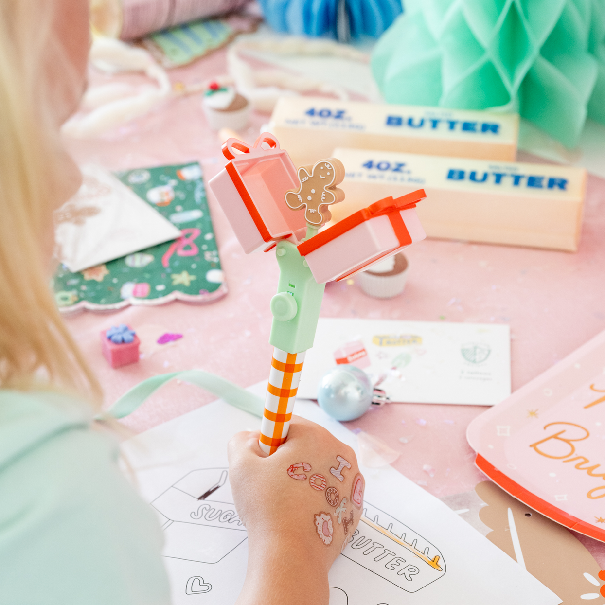 Baking Spirits Bright Ginger Snap Surprise Scribbler Pen