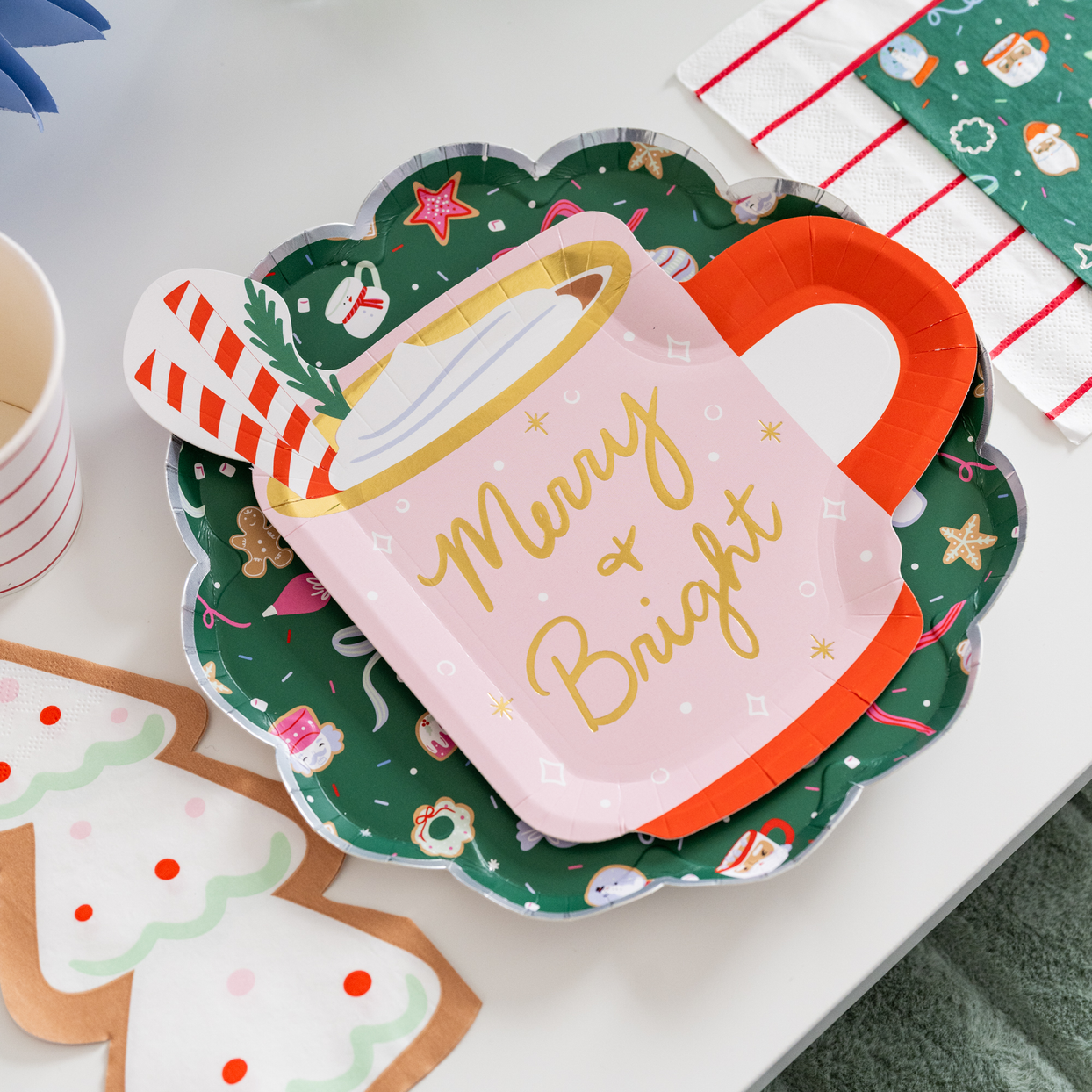 Baking Spirits Bright Merry & Bright Mug Small Plates