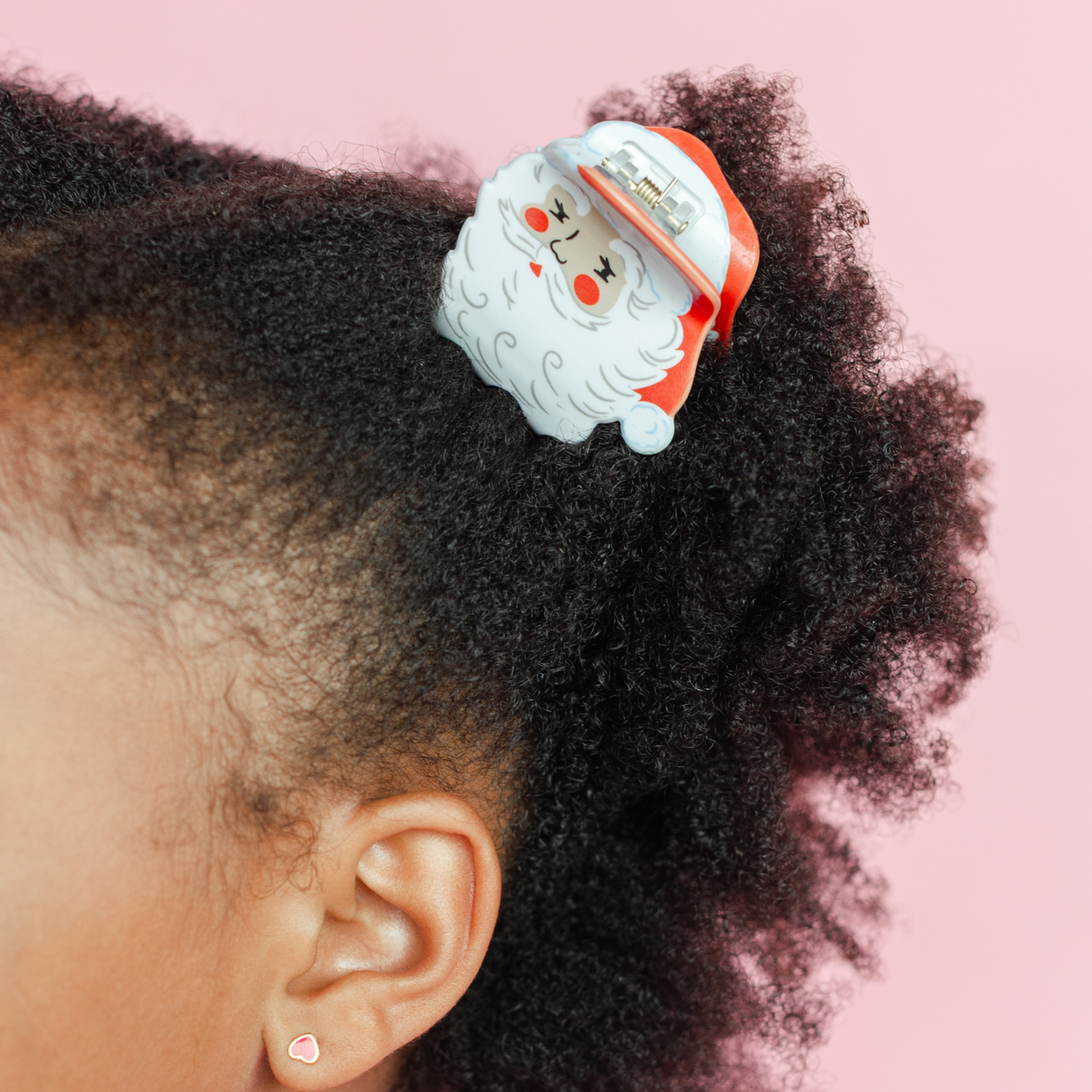 Baking Spirits Bright Santa Acetate Claw Clip, Daydream Society