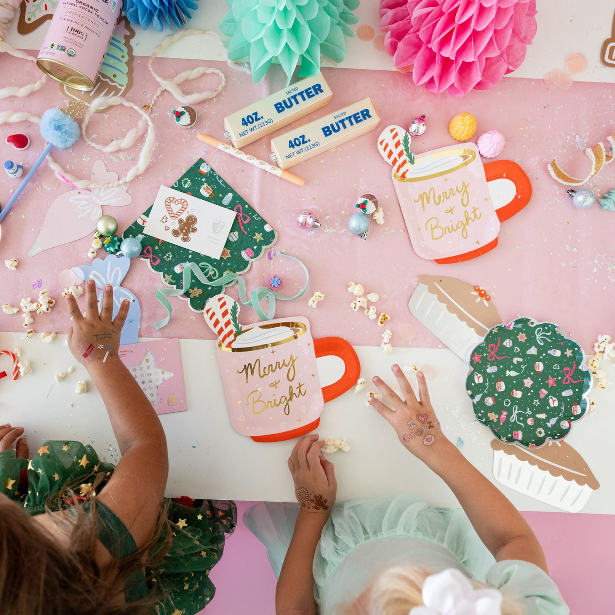Baking Spirits Bright Merry & Bright Mug Small Plates, Daydream Society