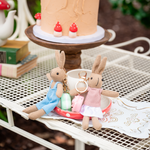 Bunnies In The Garden Bunny Keychain Lip Balm Case Pack, Daydream Society