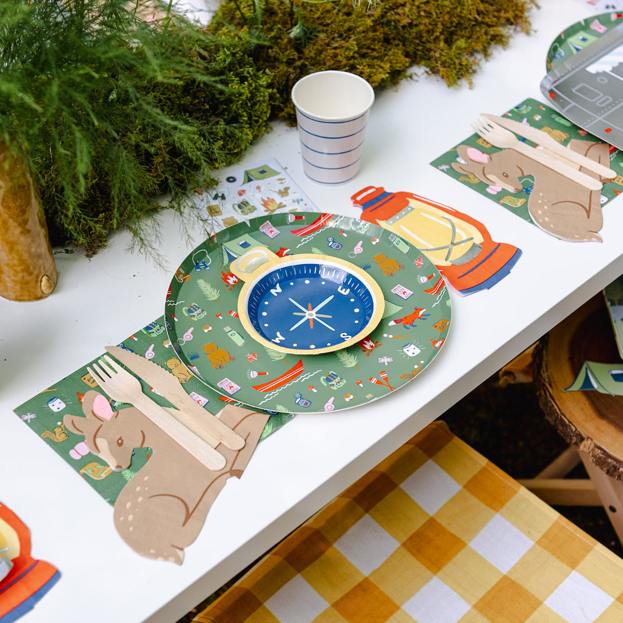 Camp Explorer Happy Trails Canvas Pennant, Daydream Society