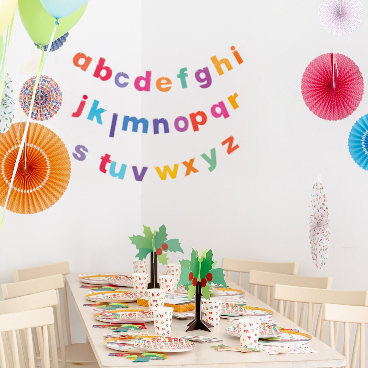 Chicka Chicka Boom Boom  Paper Fans, Daydream Society