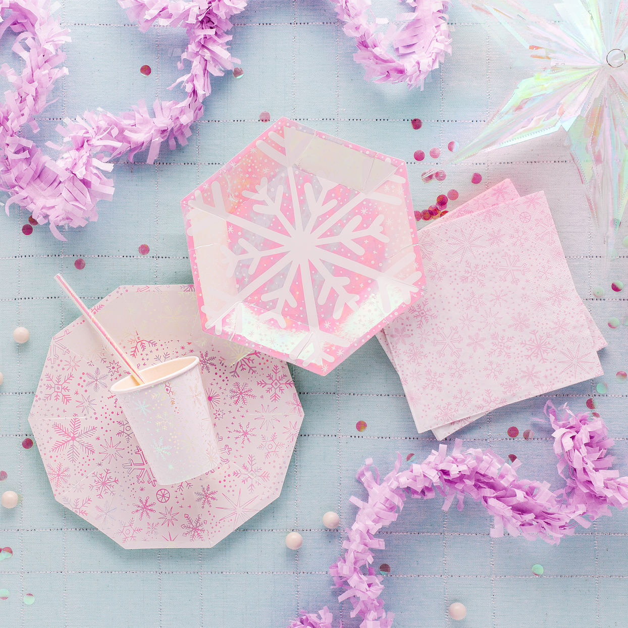 Frosted Large Plates