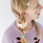 Trick or Treat Street Hot Dog Dachshund Vegan Leather Hair Clip, Daydream Society