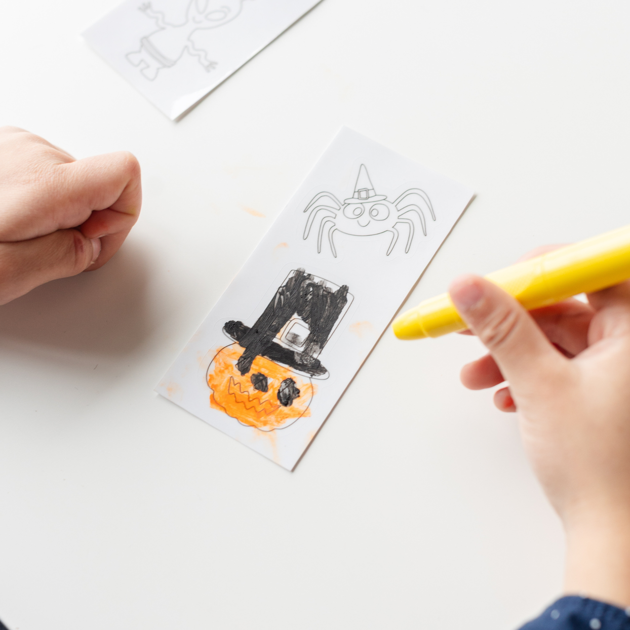 Monster Mash Window Cling +  Crayon Set, Daydream Society