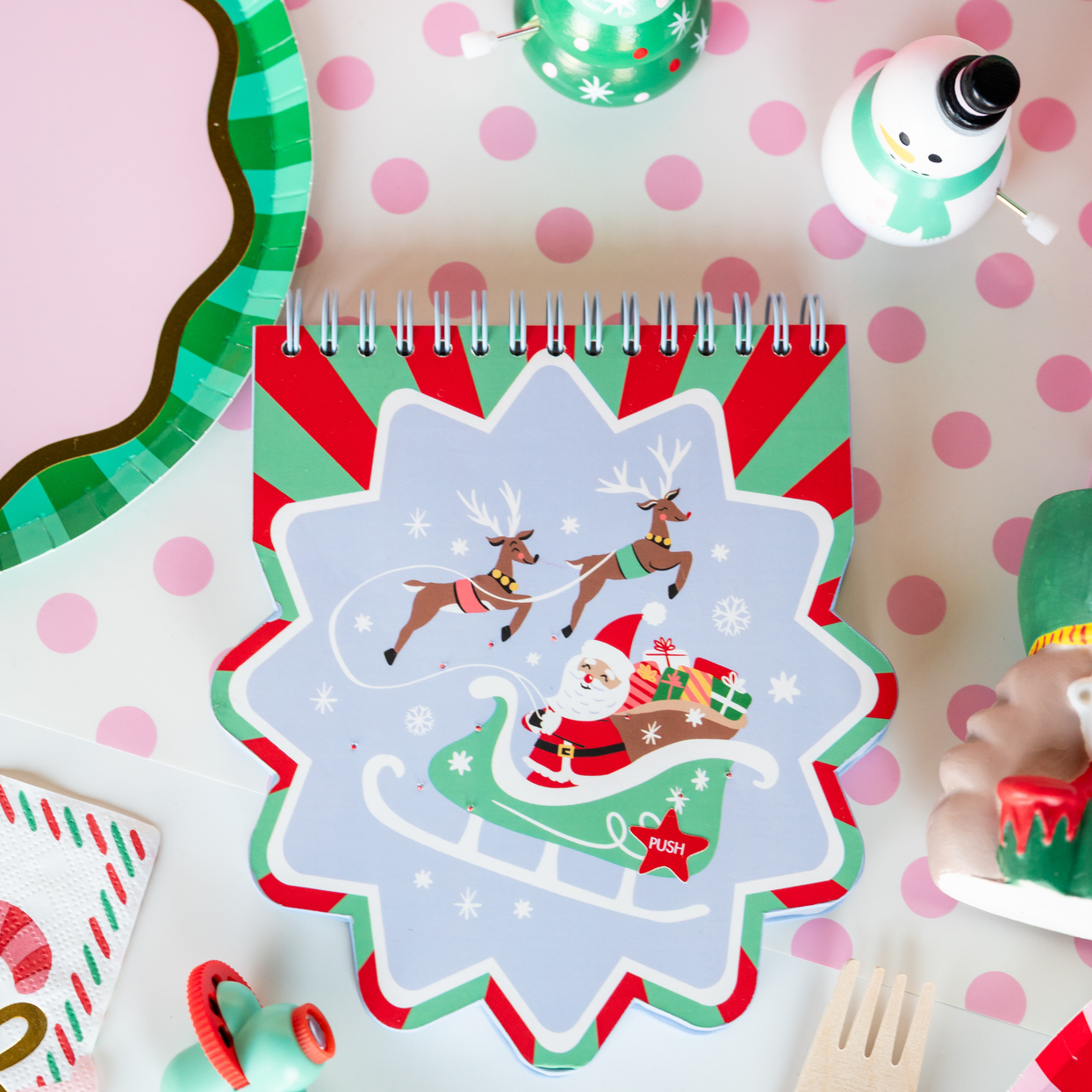 Oh What Fun Light Up Notebook, Daydream Society