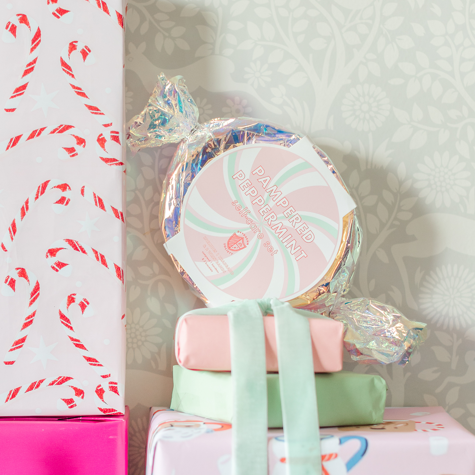 Pampered Peppermint Self Care Headband Set