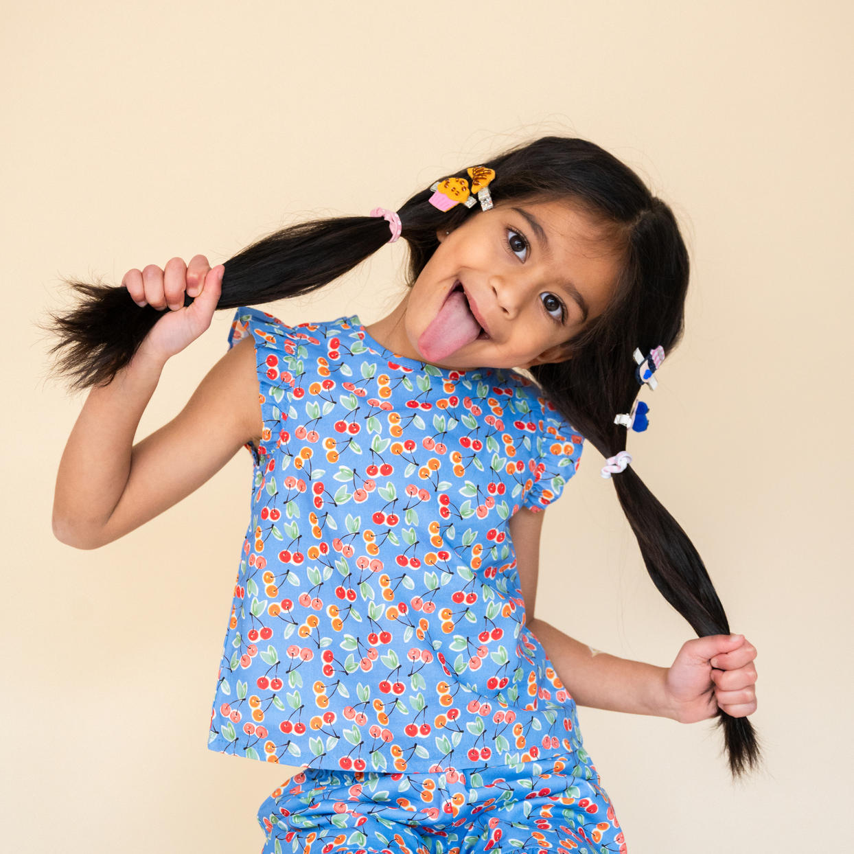 Breakfast Blueberry Jam Hair Clip Set, Daydream Society