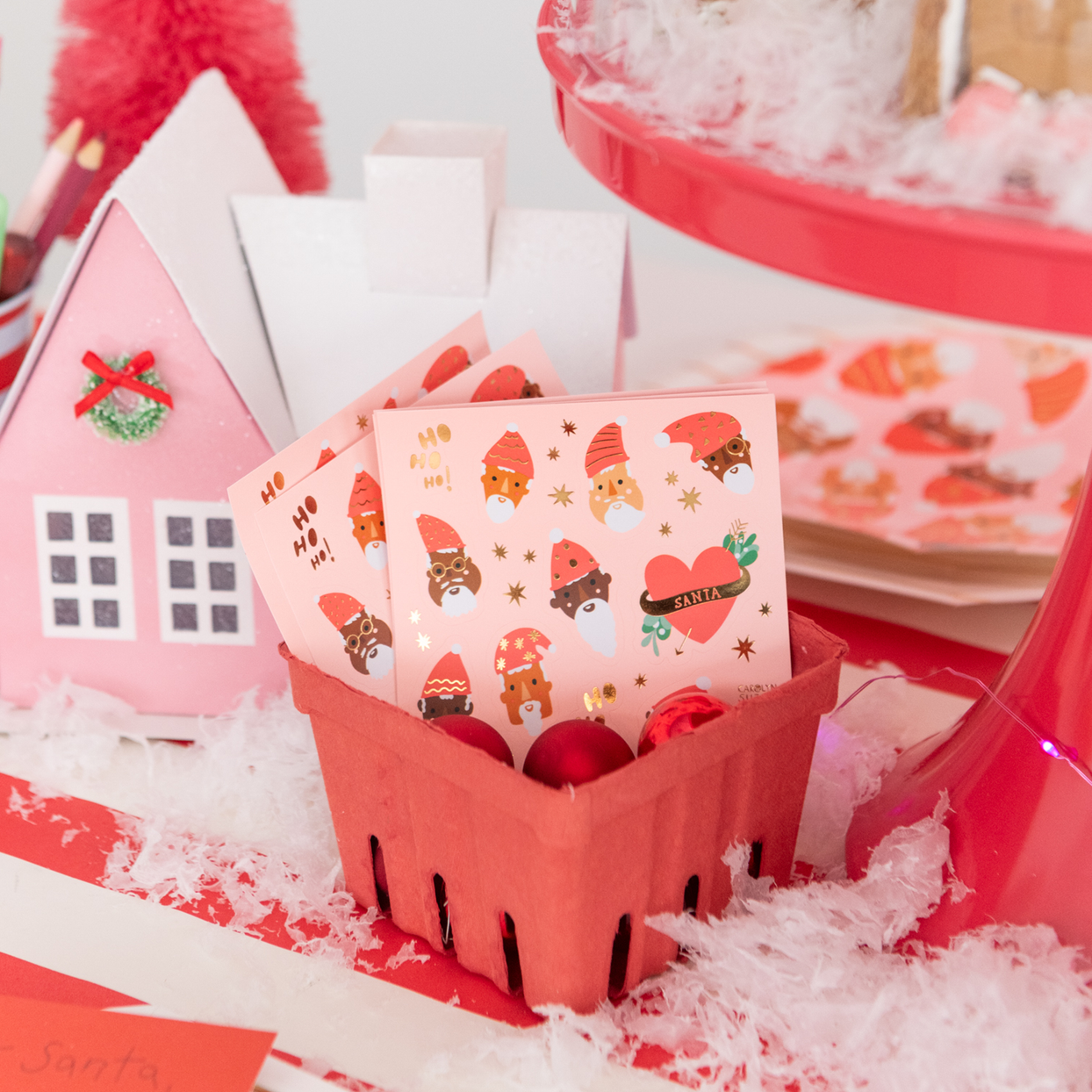 Santa Squad Sticker Set