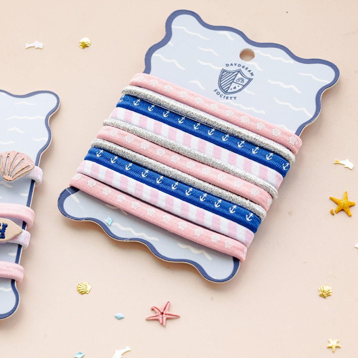 Seaside Hair Tie Set, Daydream Society