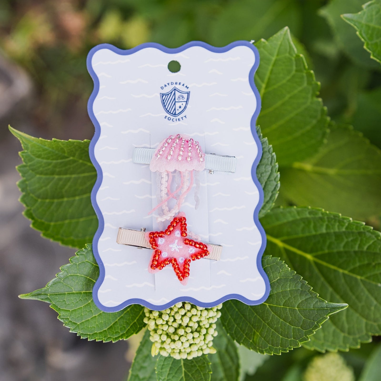 Seaside Jellyfish & Starfish Clip Set, Daydream Society