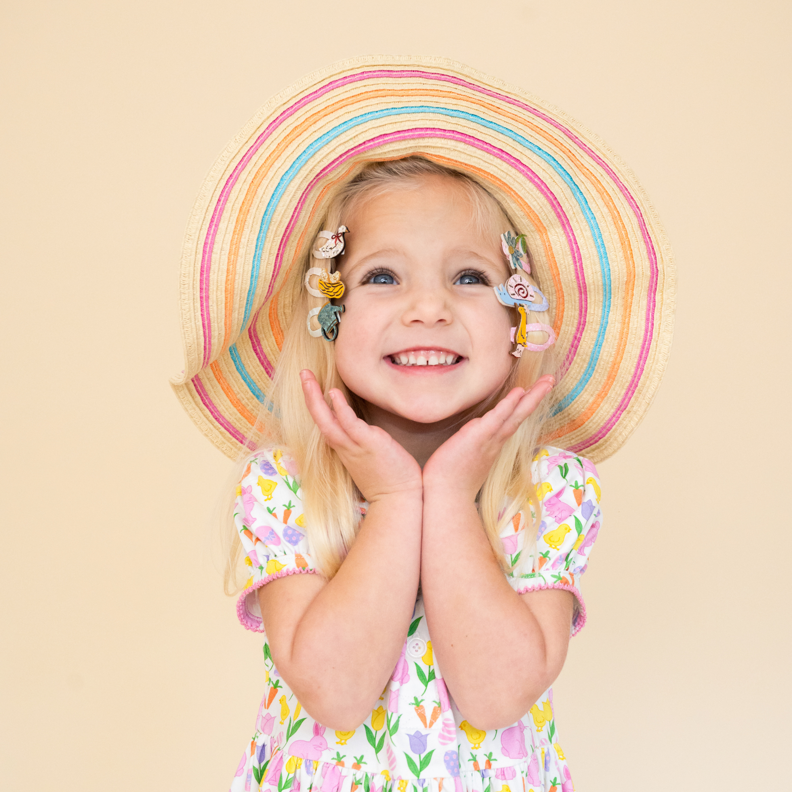 Silly Goose Garden Hair Clip Set, Daydream Society