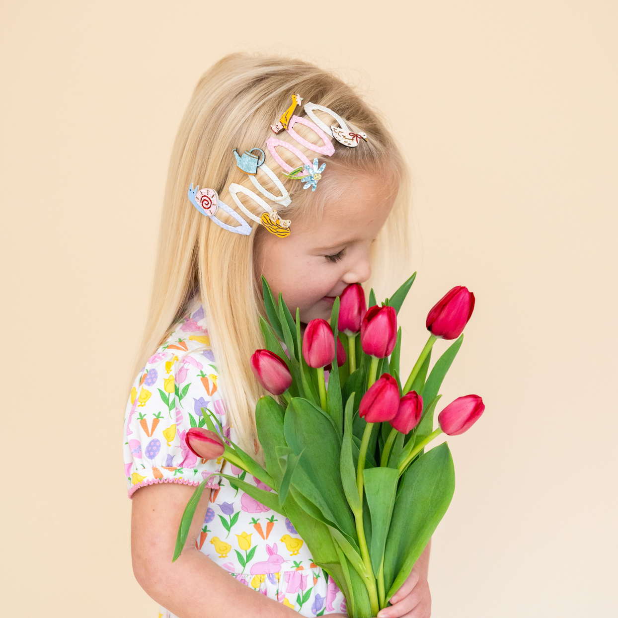 Silly Goose Garden Hair Clip Set, Daydream Society