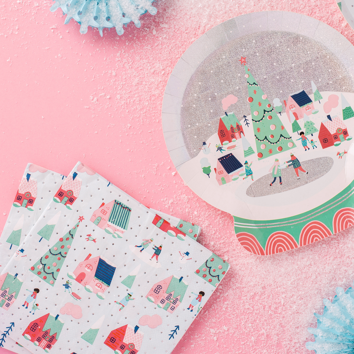 Snow Day Large Napkins