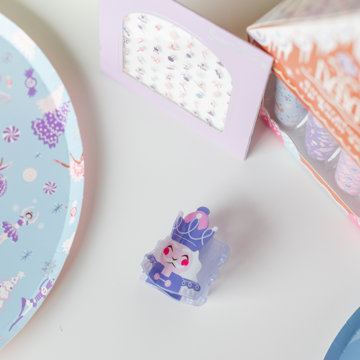 Sugarplum Small Nutcracker Acetate Claw Clip, Daydream Society
