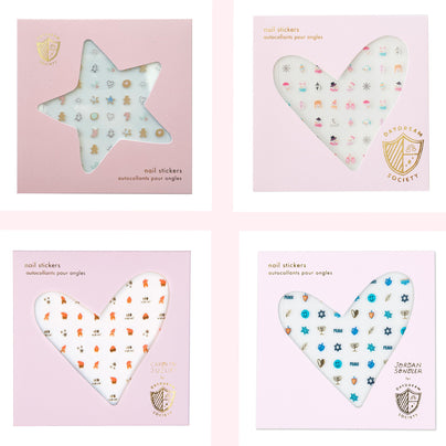  Nail sticker sheets