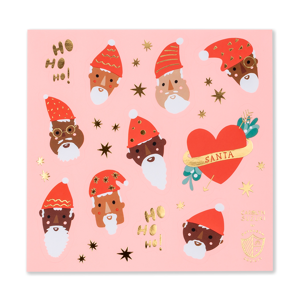 Christmas Sticker Sheets - Choose from 7 Styles