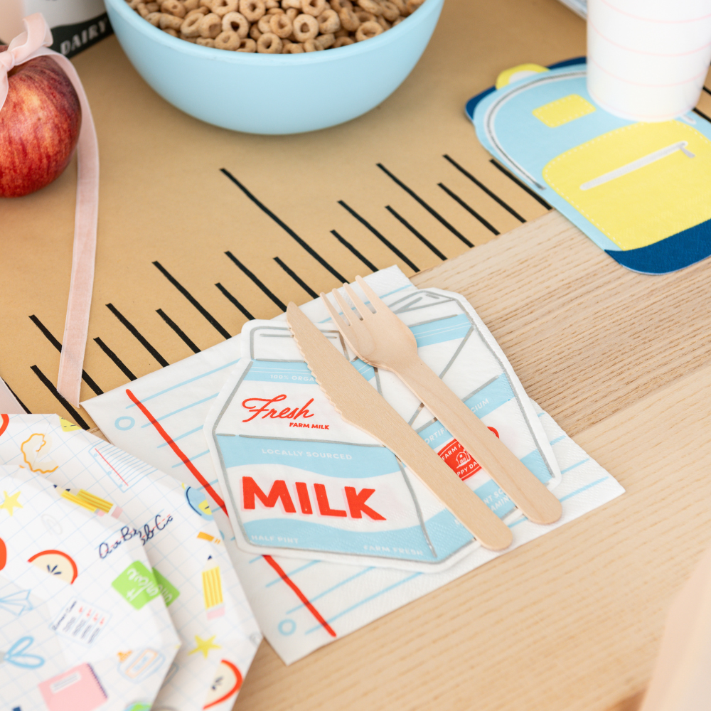 Smarty Pants "Milk Carton" Large Napkins