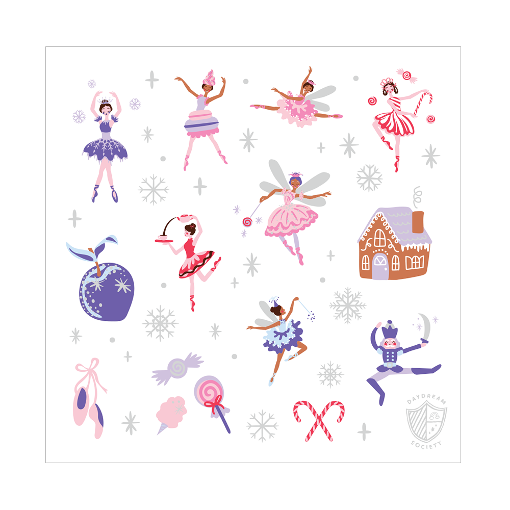 Christmas Sticker Sheets - Choose from 7 Styles